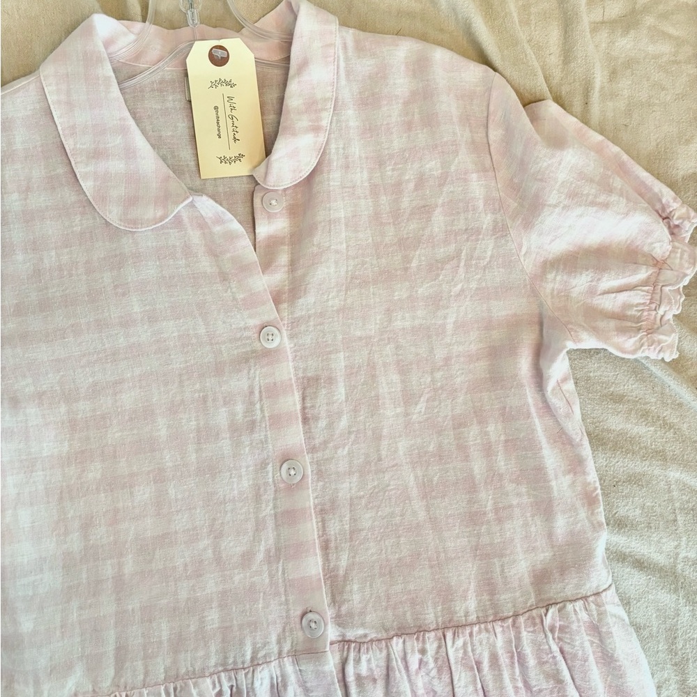 Sunday Best Pink Plaid Dress